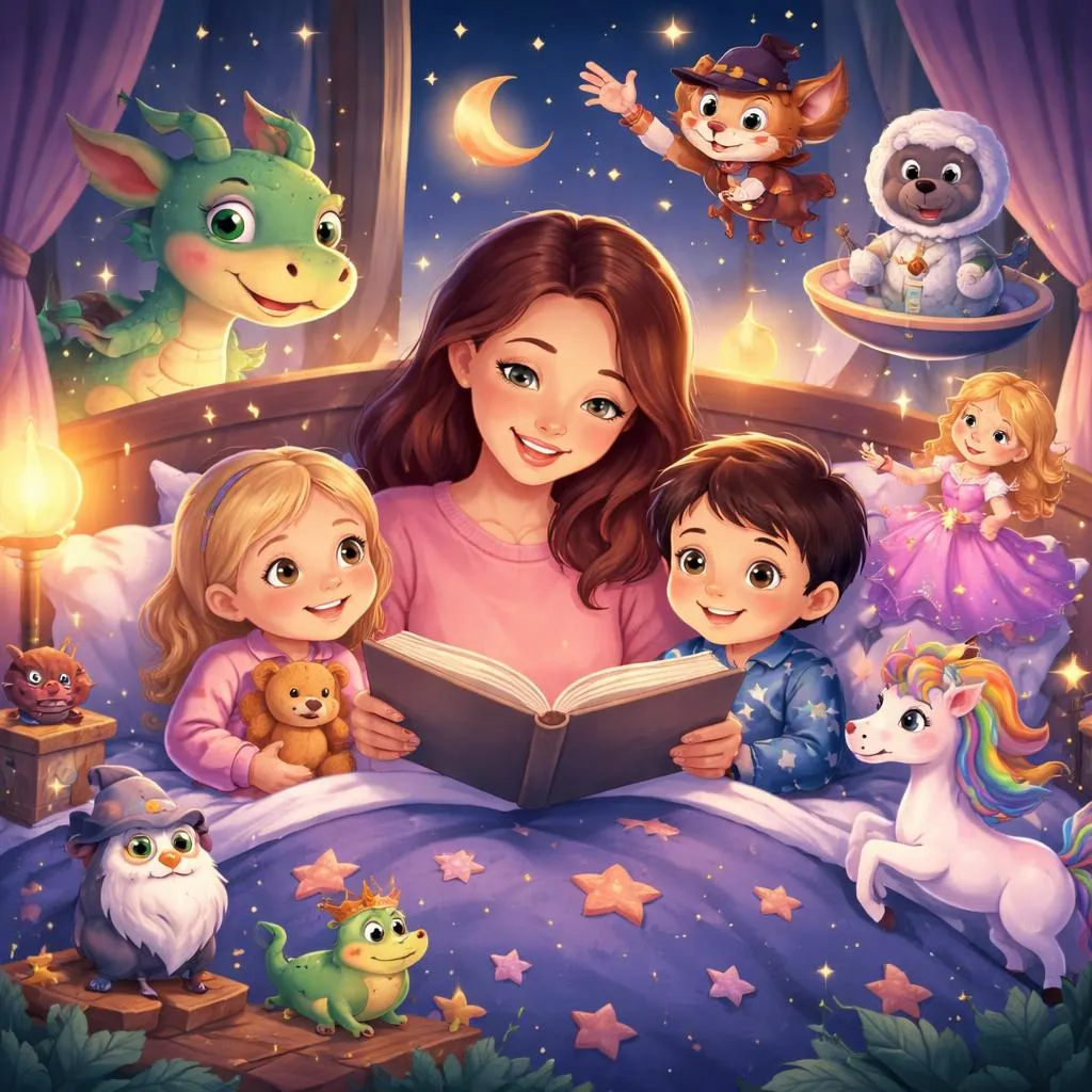 What Are the Most Fun and Engaging Cast for Bedtime Stories to Read to Your Kids?