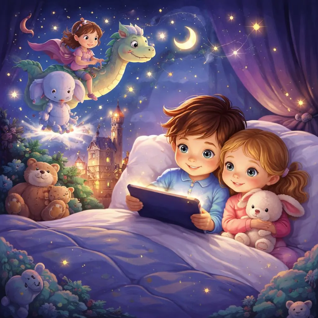 ¿Cuáles son las historias animadas para dormir más divertidas y relajantes para niños?