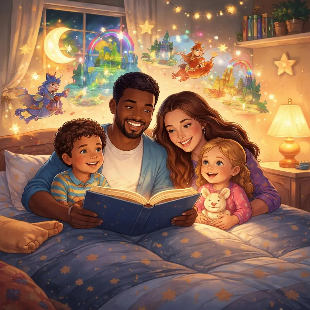 What Are the Most Fun Bedtime Stories Read Aloud for Families to Enjoy?