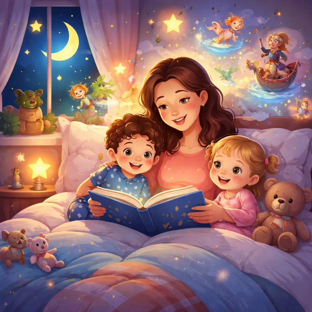 今晚要大声朗读的最有趣的儿童睡前故事是什么？