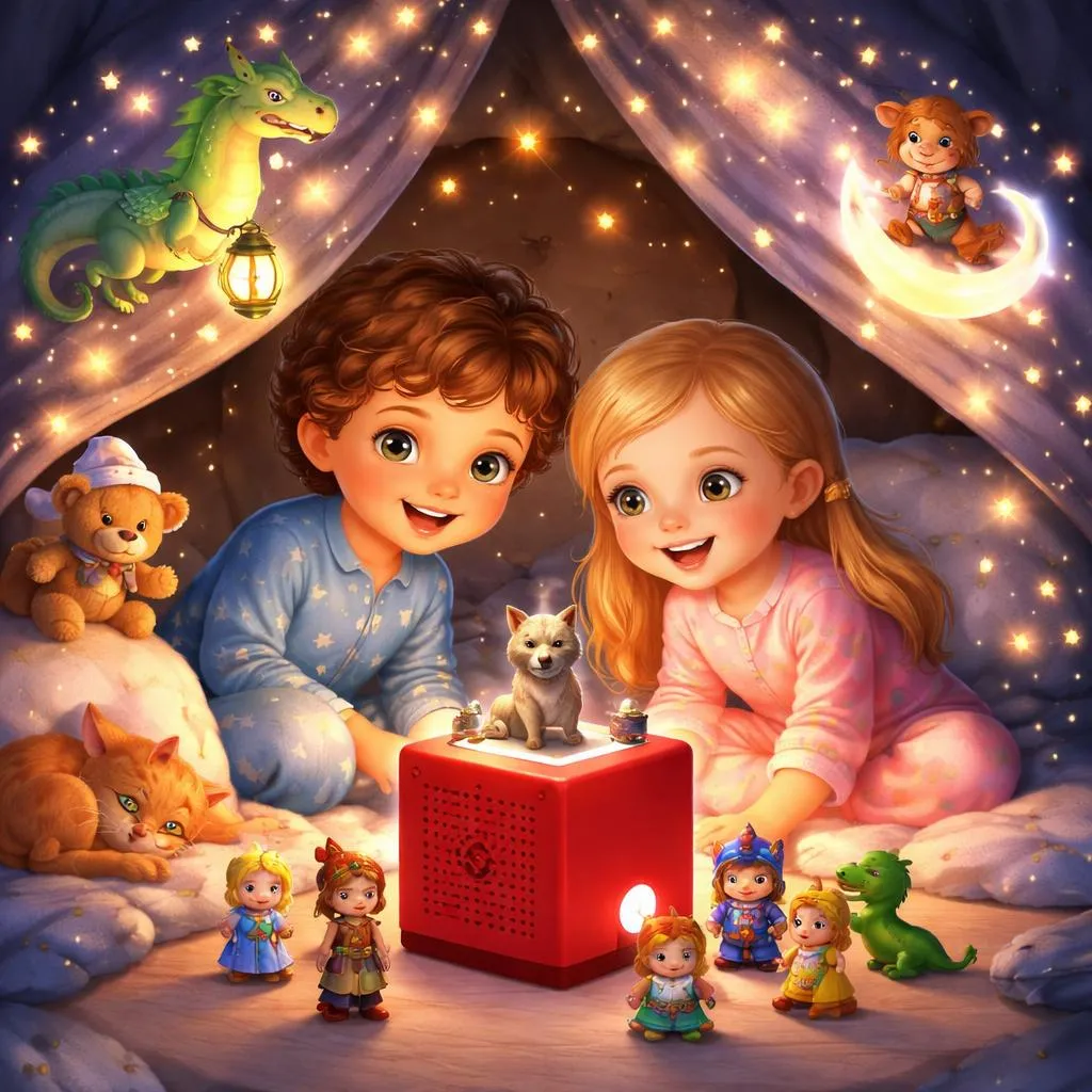 Какие самые веселые сказки для сна Tonies для воображательных ночей?