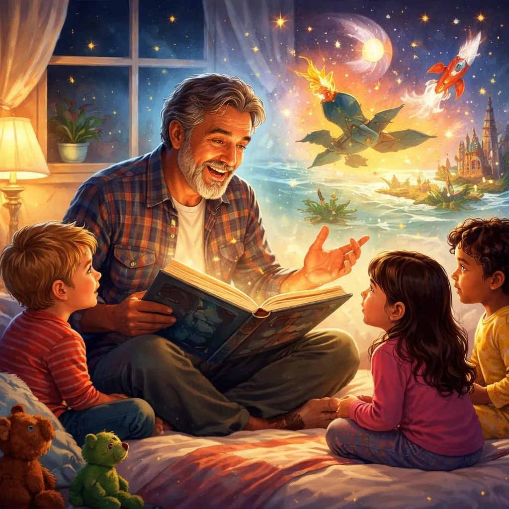 Какие самые интересные сказки дяди Артура на ночь для детей с воображением?