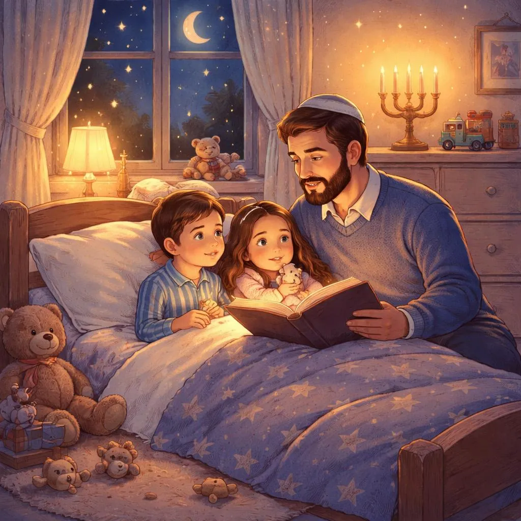 What Are the Most Gentle and Kind Jewish Bedtime Stories for Children?