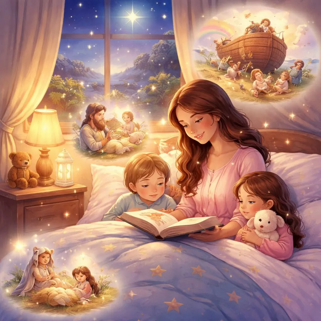 What Are the Most Gentle and Soothing Bible Bedtime Stories for Children?
