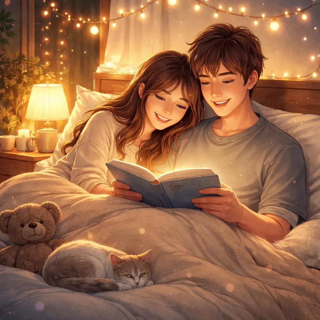 What Are the Most Heartwarming and Funny Bedtime Stories for GF to Share Together?