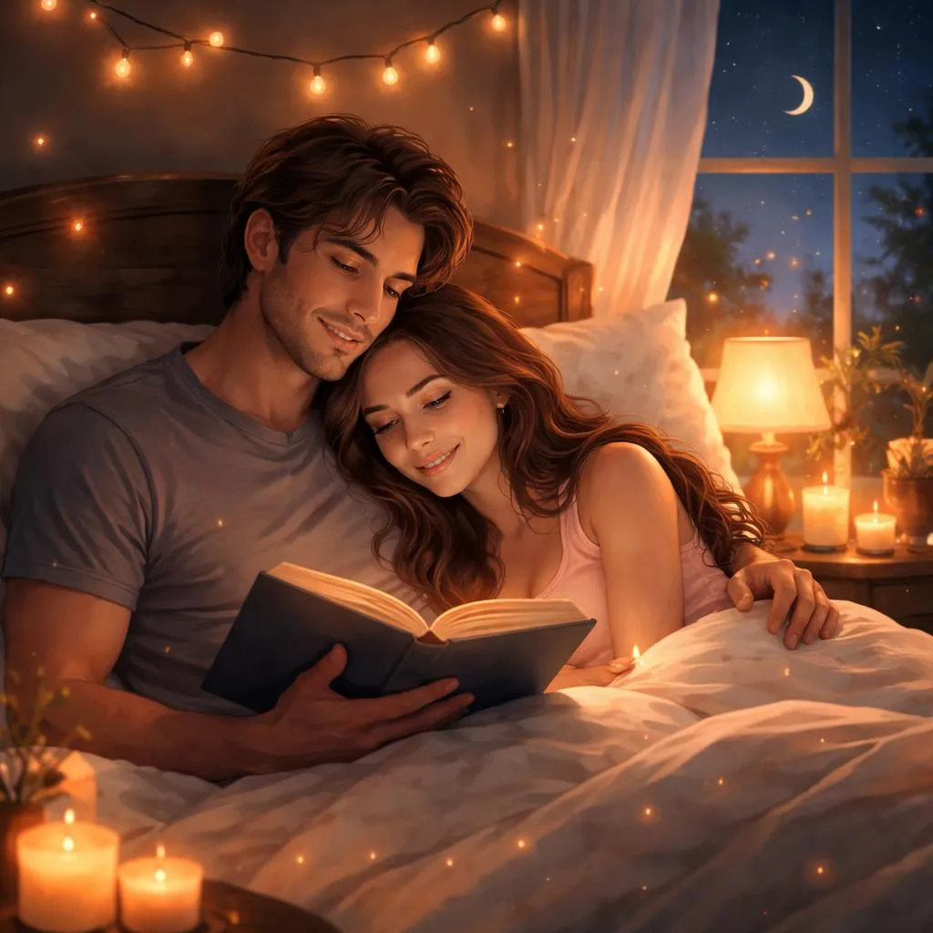 Какие самые трогательные и романтичные сказки на ночь можно рассказать любимому человеку?