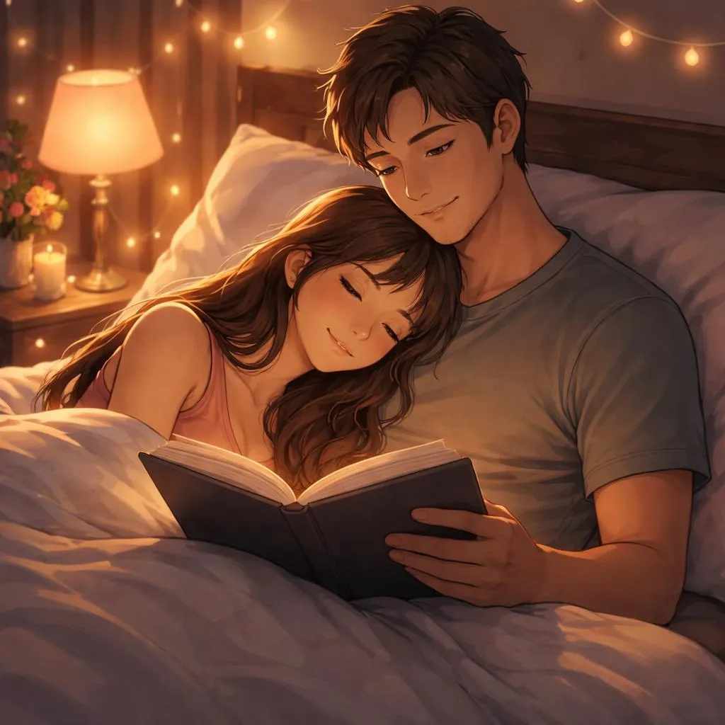 Какие самые трогательные и успокаивающие сказки на ночь почитать своей девушке?