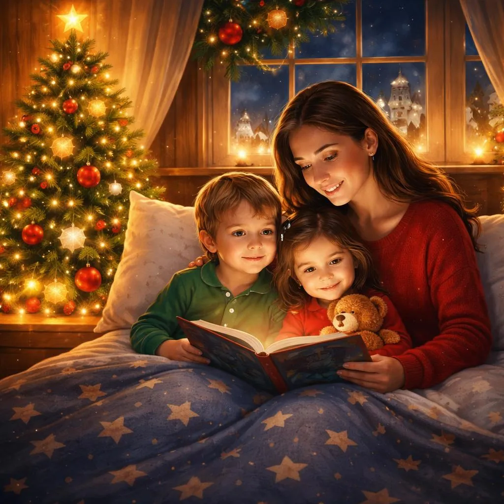 What Are the Most Heartwarming Bedtime Christmas Stories for Children?