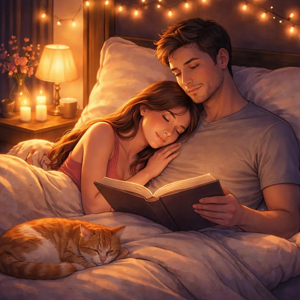 Какие самые трогательные сказки на ночь почитать своей девушке для особого вечера?