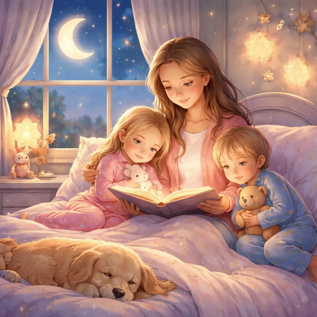 Какие самые трогательные истории на ночь для сладких снов?