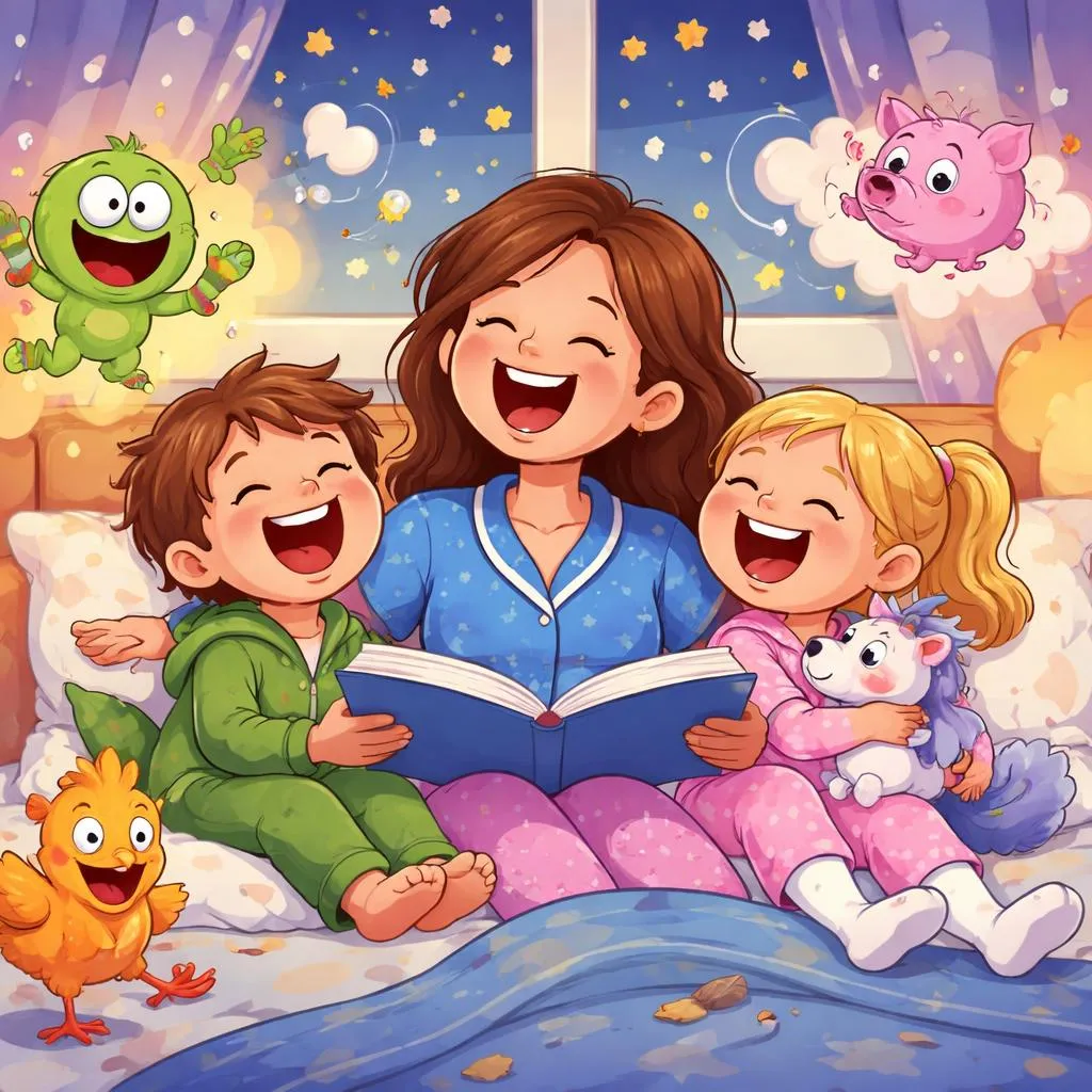 Какие самые смешные сказки на ночь для непрерывного хихиканья перед сном?