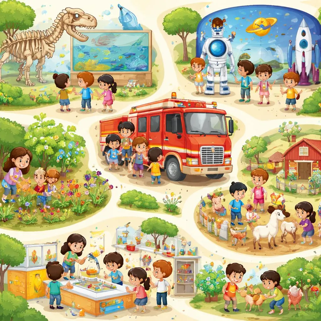 Какие самые важные места в городе для изучения детьми?