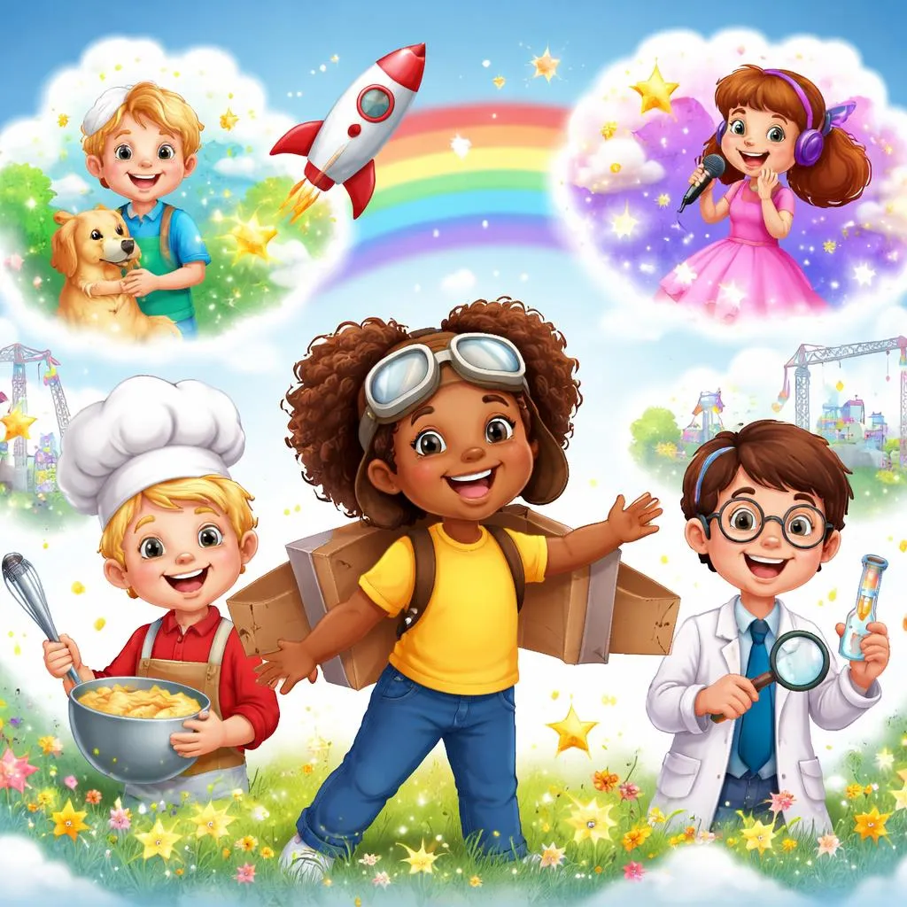 Какие самые вдохновляющие тексты песен для детей о том, кем я стану, когда вырасту?