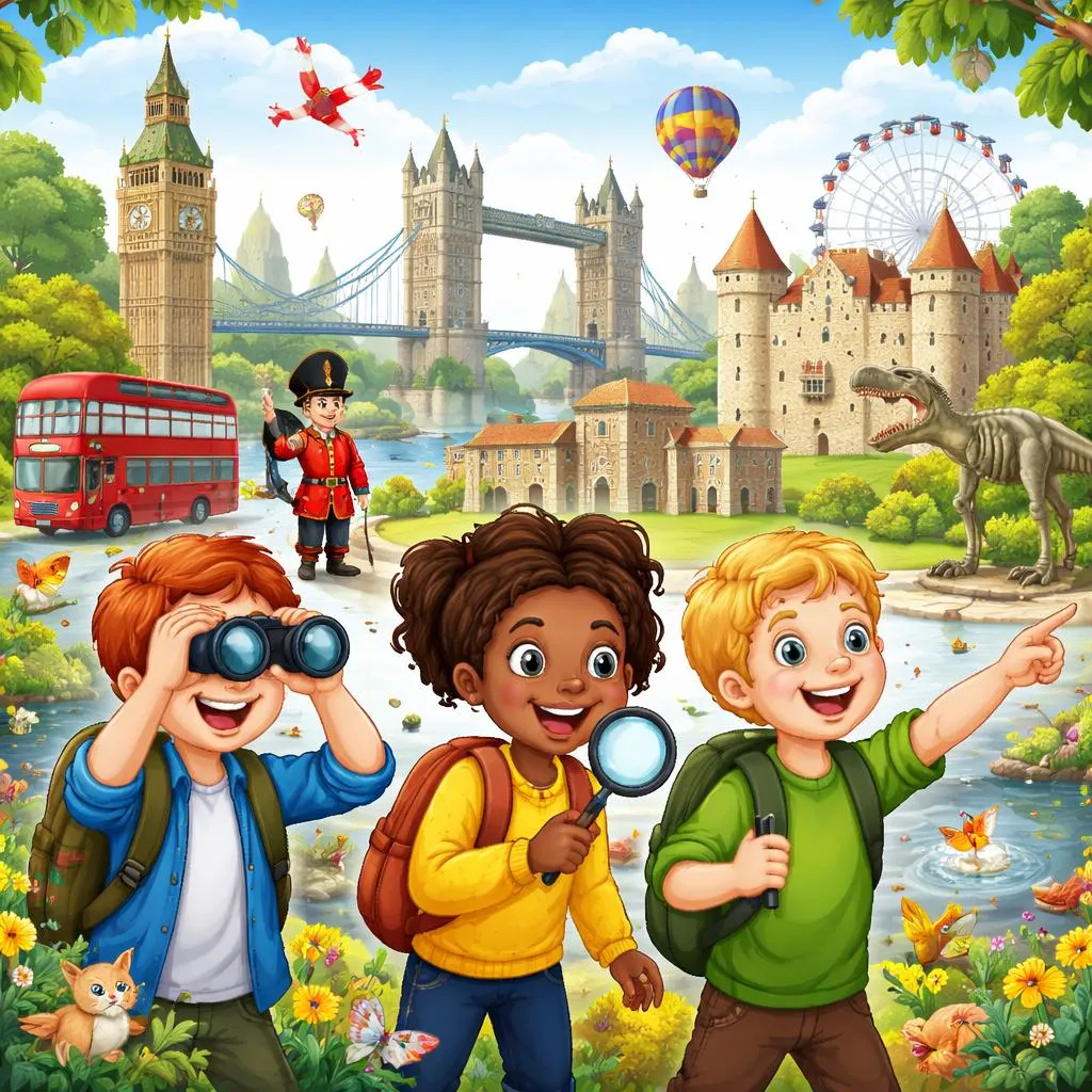 Какие интересные места в Англии стоит узнать детям?