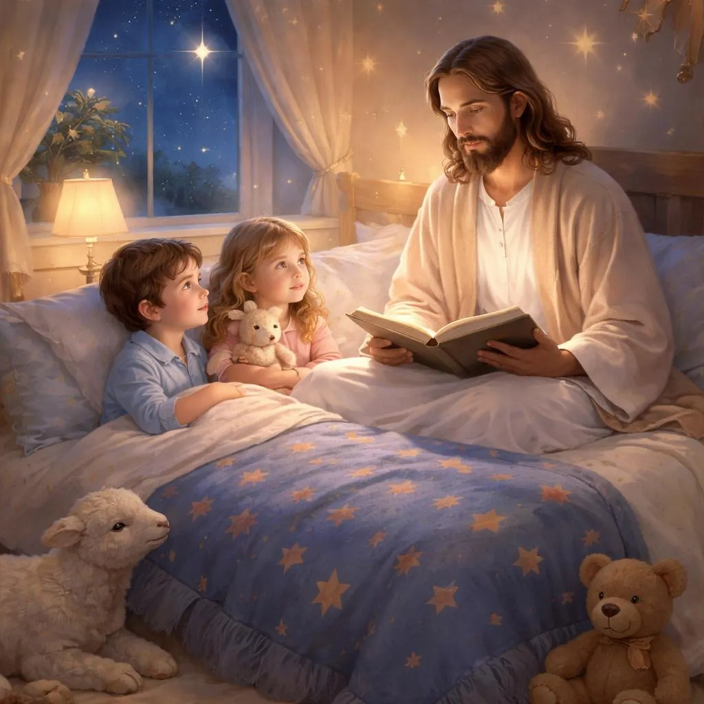 What Are the Most Peaceful and Reassuring Christian Bedtime Stories for Children?