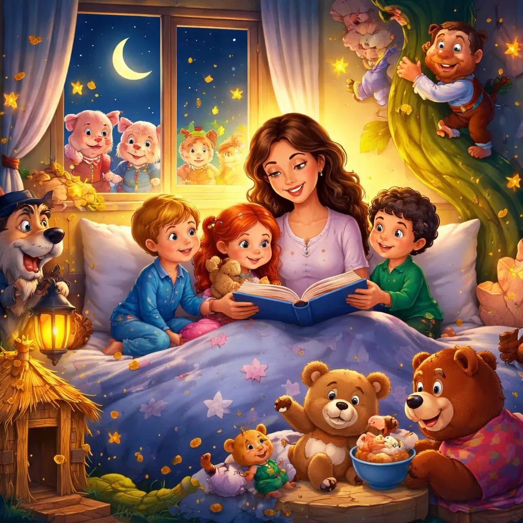 Какие самые популярные и распространенные сказки на ночь? Три смешные истории для сладких снов