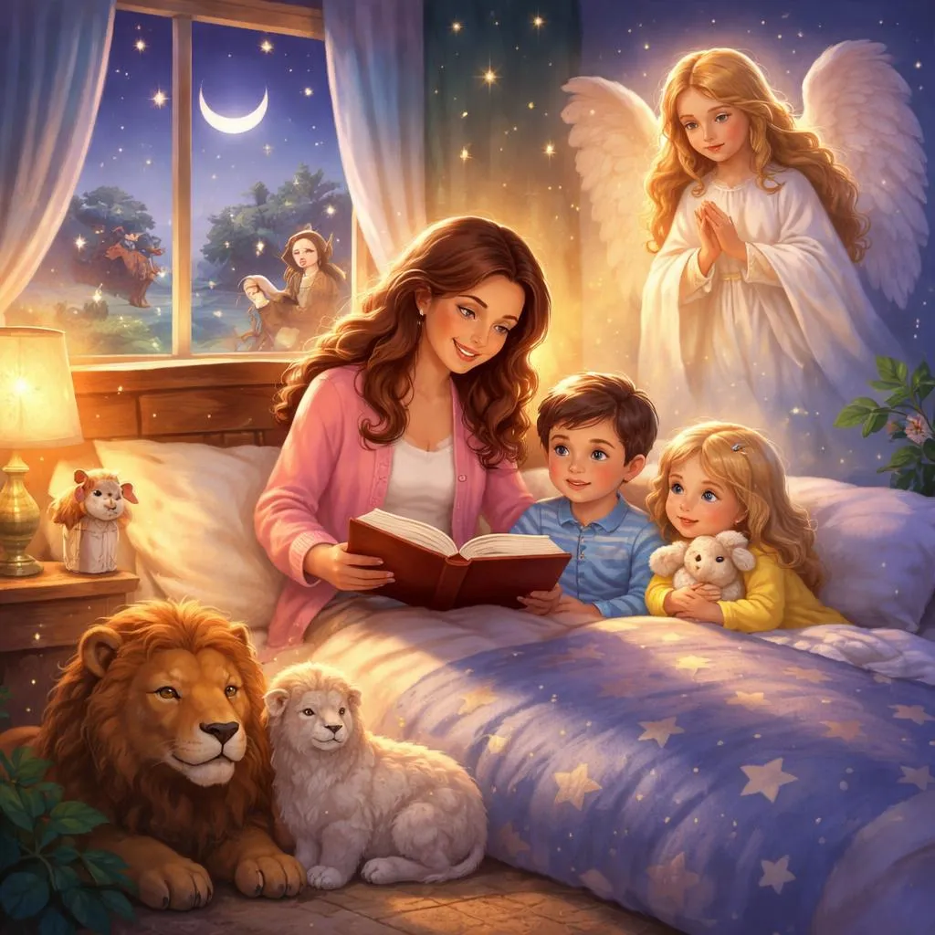 What Are the Most Reassuring Bible Bedtime Stories for Kids to Feel Safe and Loved?