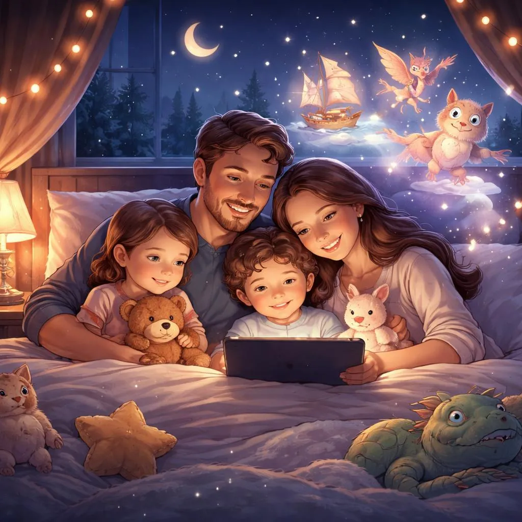 What Are the Most Relaxing Streaming Bedtime Stories for Kids and Families to Enjoy?