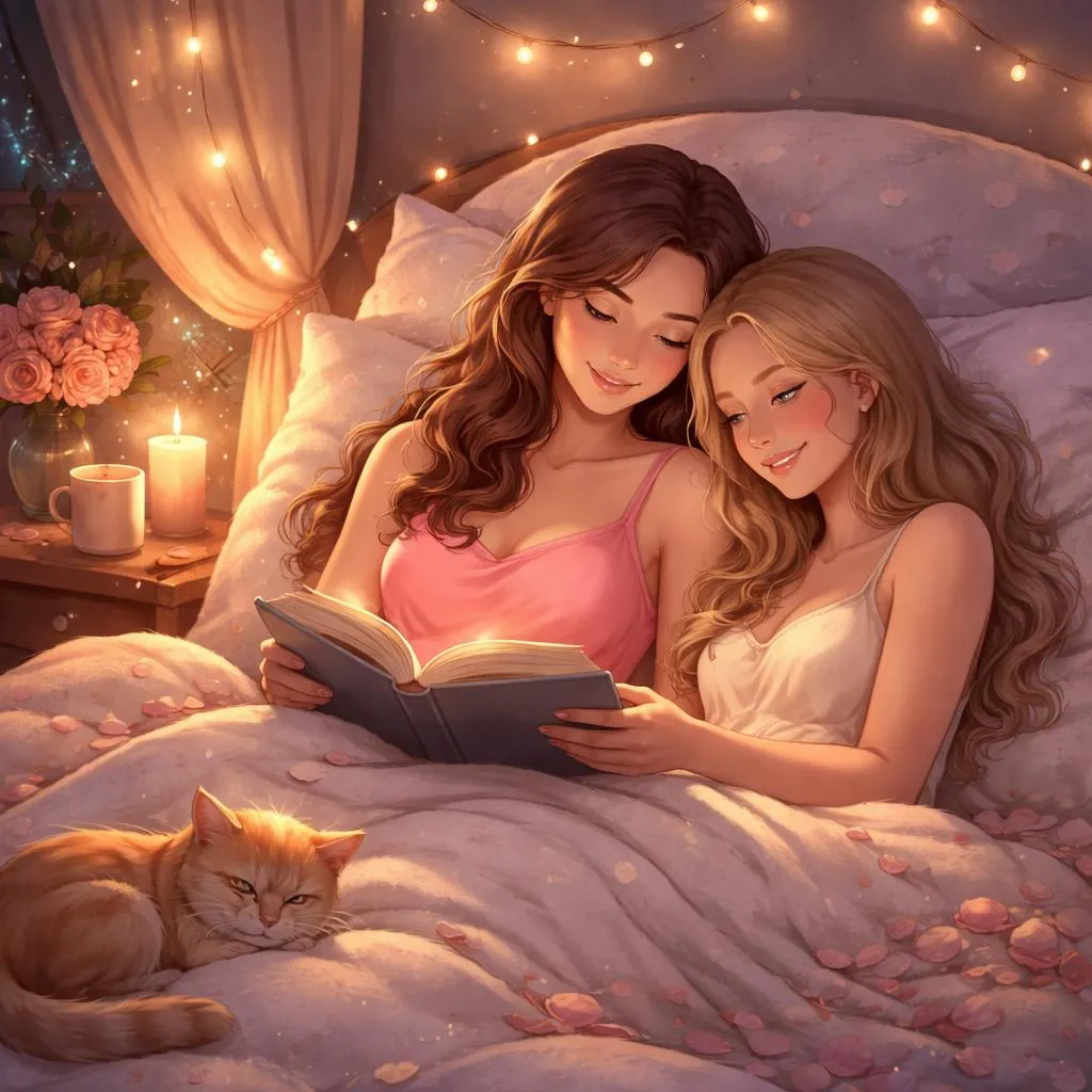 What Are the Most Soothing and Loving Bedtime Romantic Stories for Girlfriends to Share?