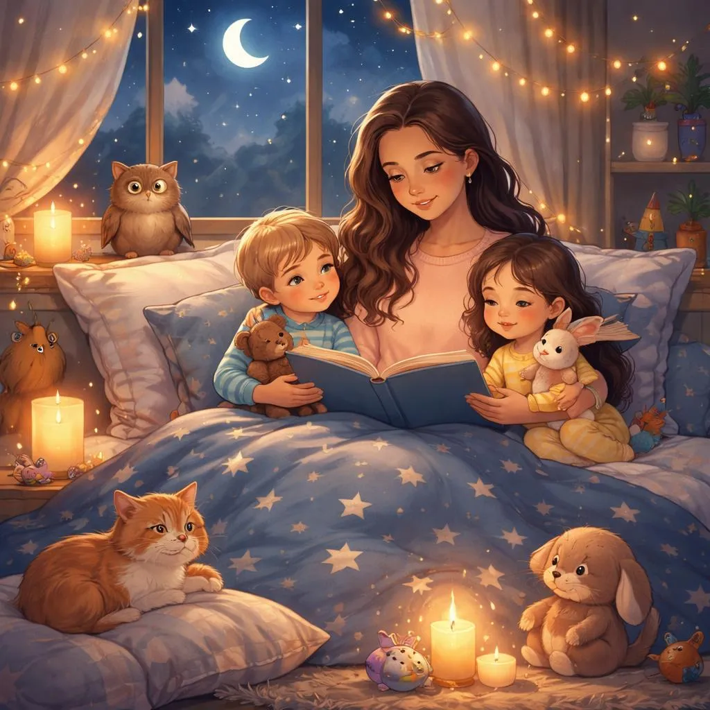 Was sind die beruhigendsten und gereimtesten Gute-Nacht-Geschichten, die sich reimen, damit kleine Kinder sie genießen können?