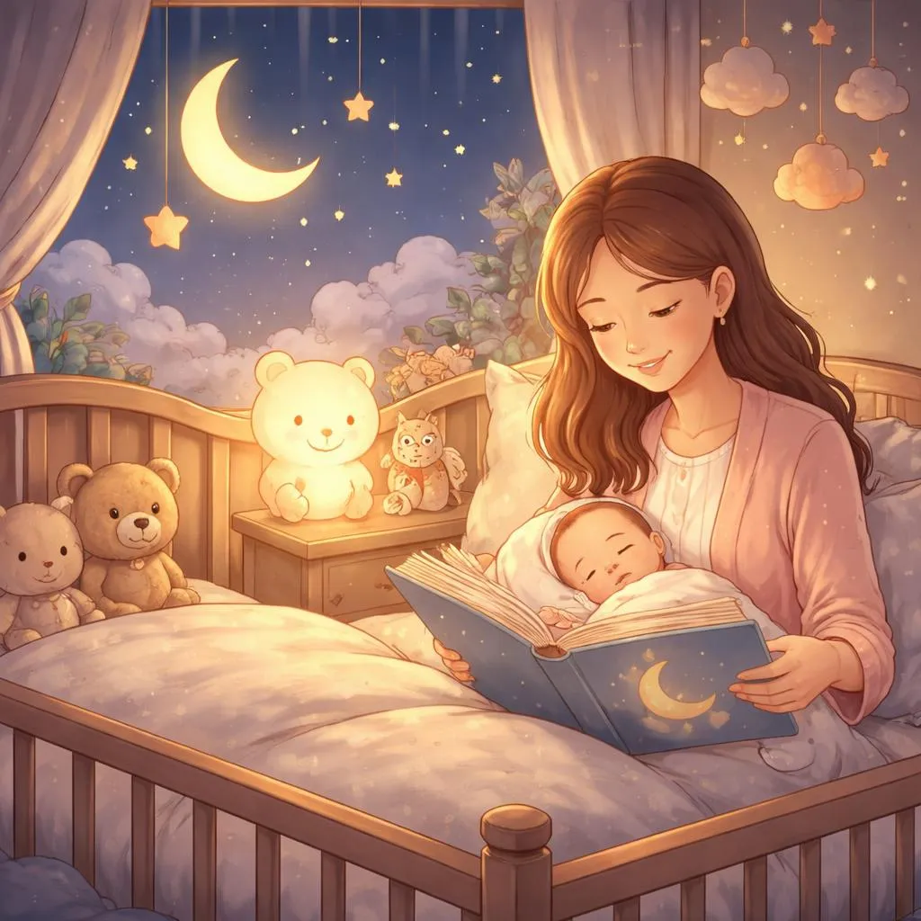 What Are the Most Soothing and Simple Bedtime Stories for Newborn Babies to Hear?