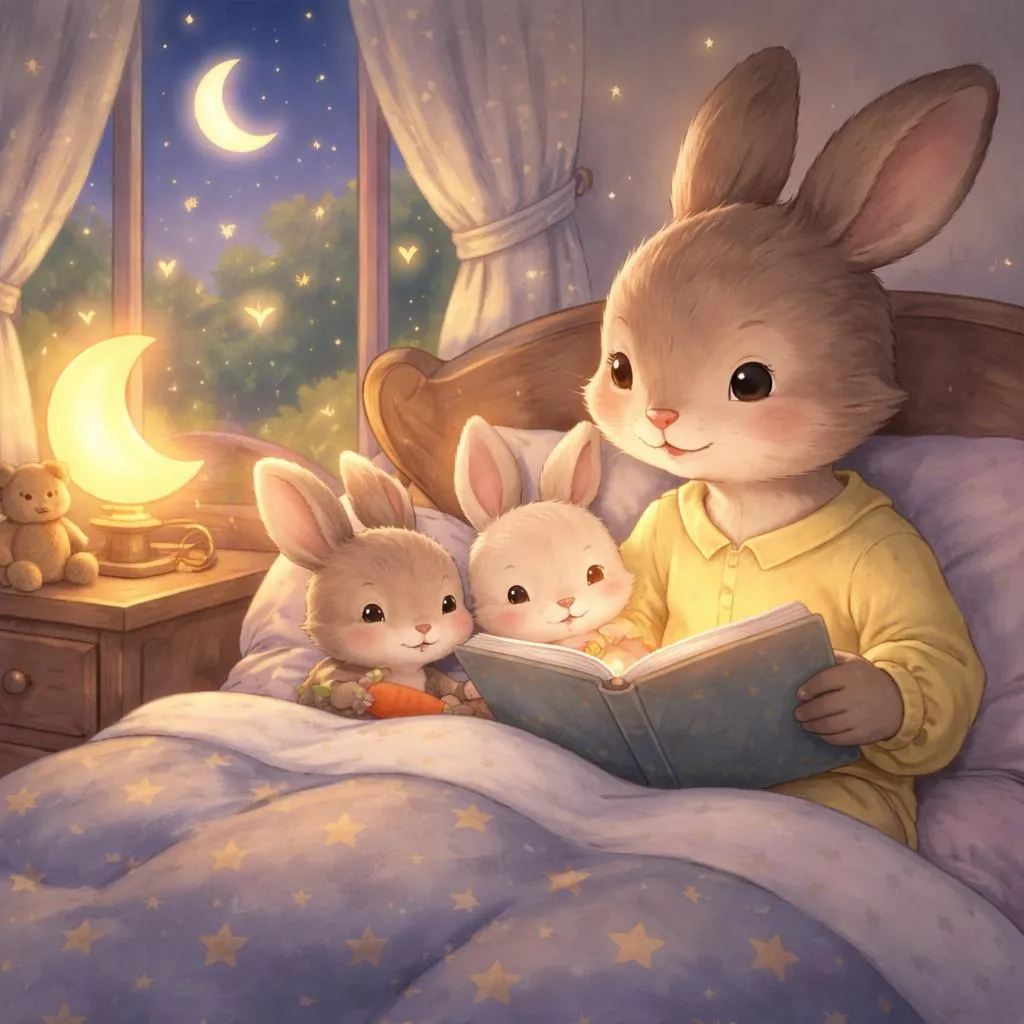 ¿Cuáles son los cuentos para dormir más relajantes sobre conejitos para niños pequeños?