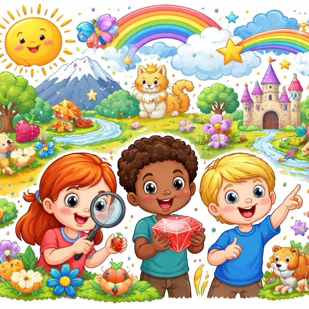 ছোটদের জন্য আমাদের চারপাশের জগৎকে বর্ণনা করার জন্য সবচেয়ে উপযোগী এবং মজাদার বিশেষণগুলি কী?