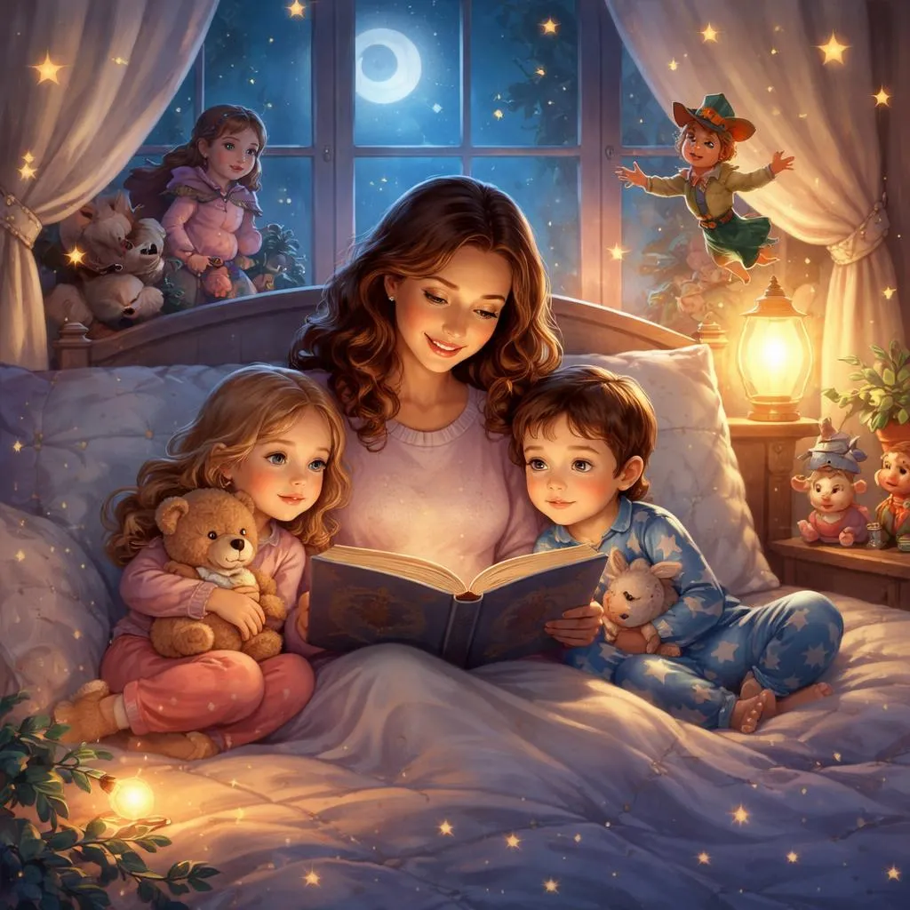 Какие самые известные сказки на ночь? Мягкий пересказ вечной сказки для сладких снов