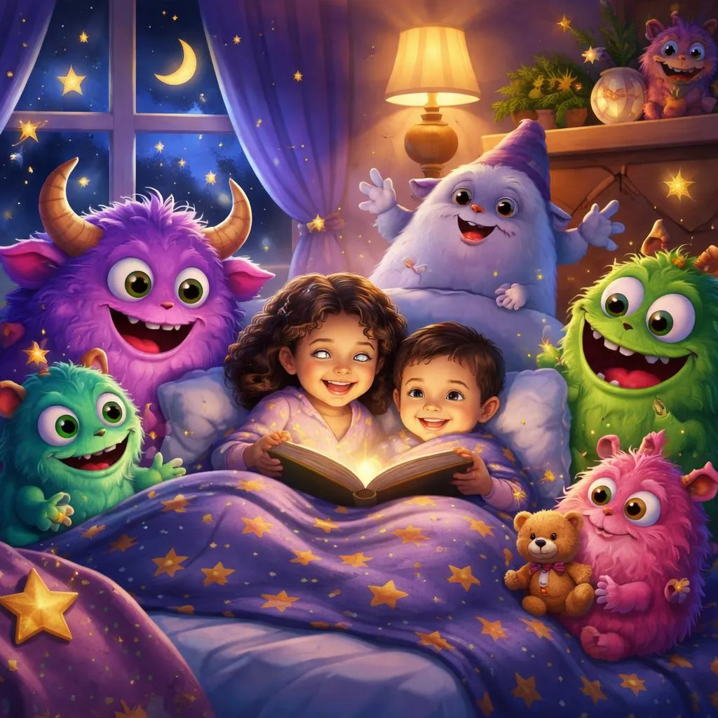 什么是孩子们最异想天开和有趣的睡前故事以及神奇的怪物？