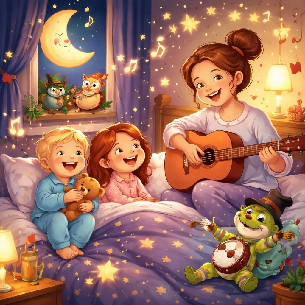 分享給孩子們睡前最異想天開又有趣的睡前故事歌曲是什麼？