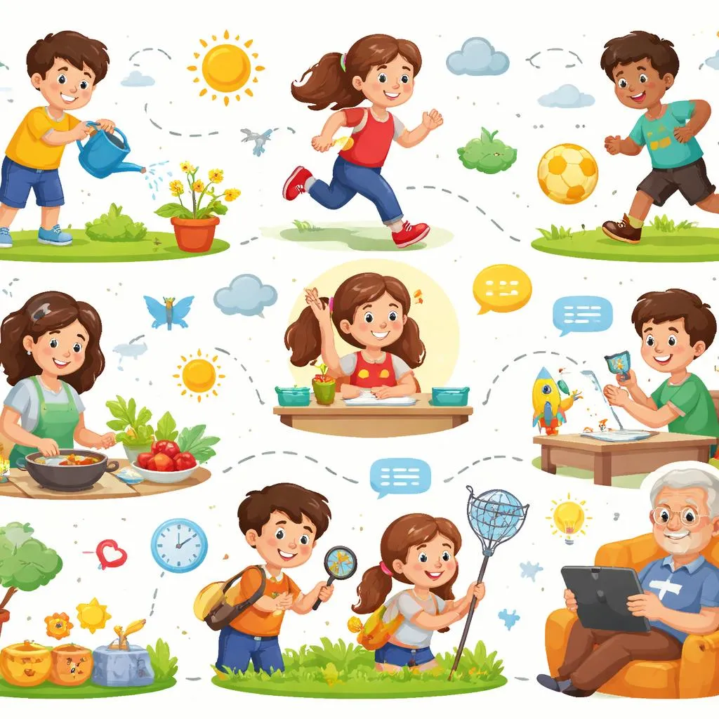 What Are Verbs That Are in the Present Tense and How Are They Used in Sentences?