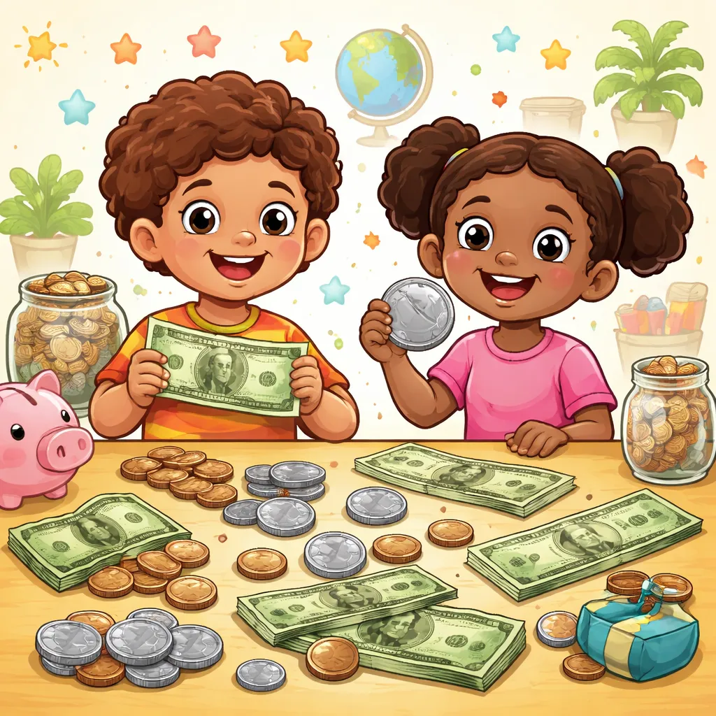 What Are Your Coins and Bills Called? Learning Money Coins and Bills Names in English!