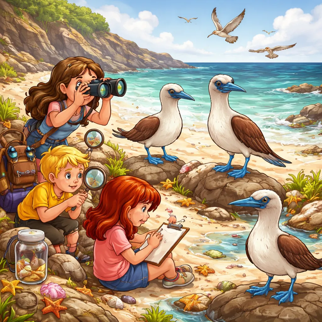 Was verraten uns Blaufußtölpel über das Leben am Meer?