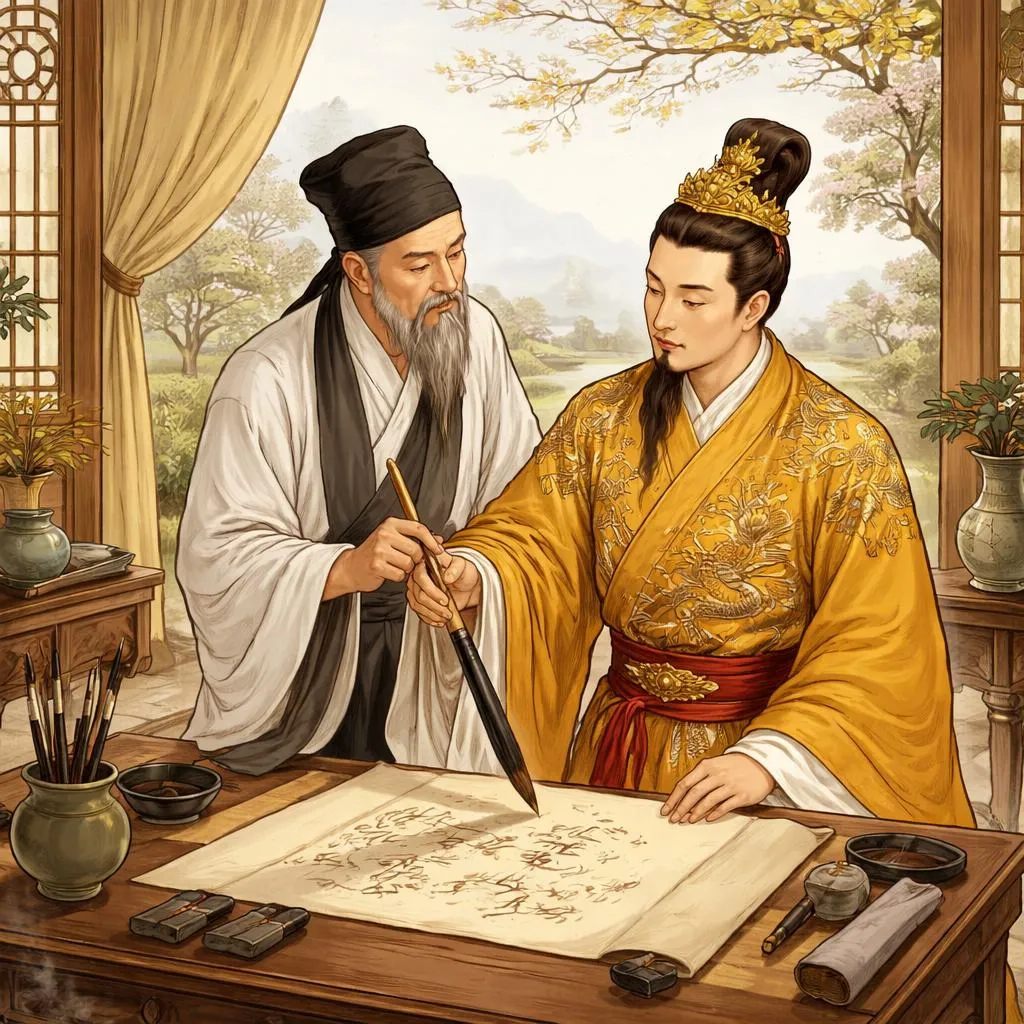 ¿Qué le enseñó un calígrafo a un emperador sobre la escritura recta y un corazón recto? Historia de Celebridades: Liu Gongquan