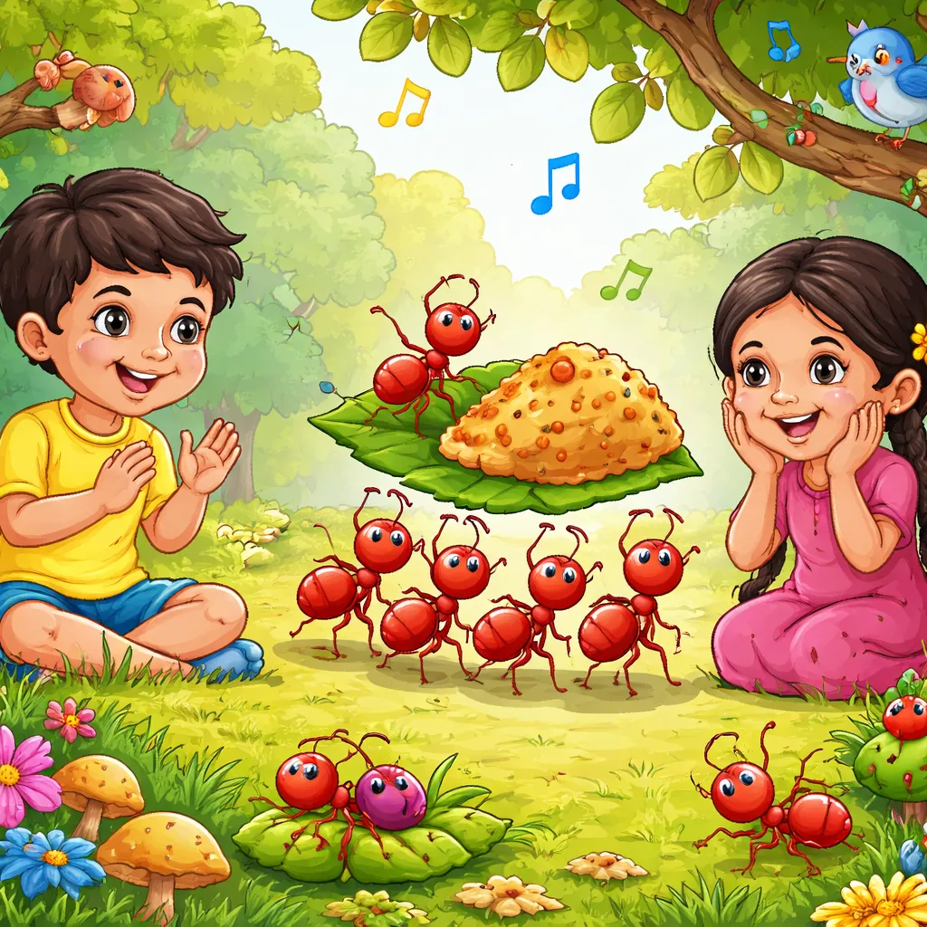 ماذا يمكن أن يعلم طفلك أغنية بنغالية مثل "النملة الصغيرة (পিপড়া)" عن العمل الجماعي وأصوات اللغة الإنجليزية؟