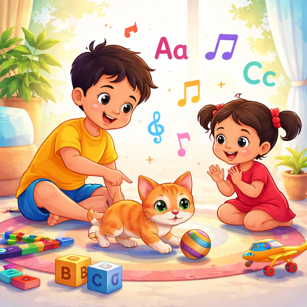 Was ein bengalisches Lied wie „Die kleine Katze (বিড়ালি)“ Ihrem Kind über Neugier und englische Laute beibringen kann?