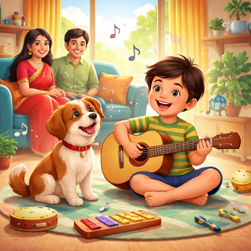 Was ein bengalisches Lied wie „Der kleine Hund (কুকুর)“ Ihrem Kind über Loyalität und englische Laute beibringen kann?