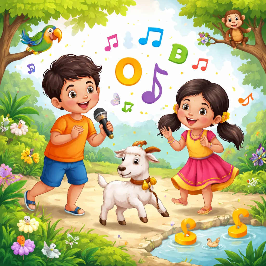 Was ein bengalisches Lied wie „The Little Goat (ছাগল)“ Ihrem Kind über Verspieltheit und englische Laute beibringen kann?