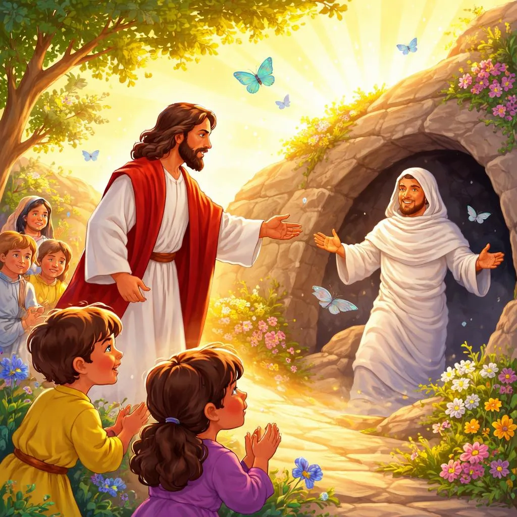 What Can a Children's Bible Story About Lazarus Teach Us About Hope and New Life?