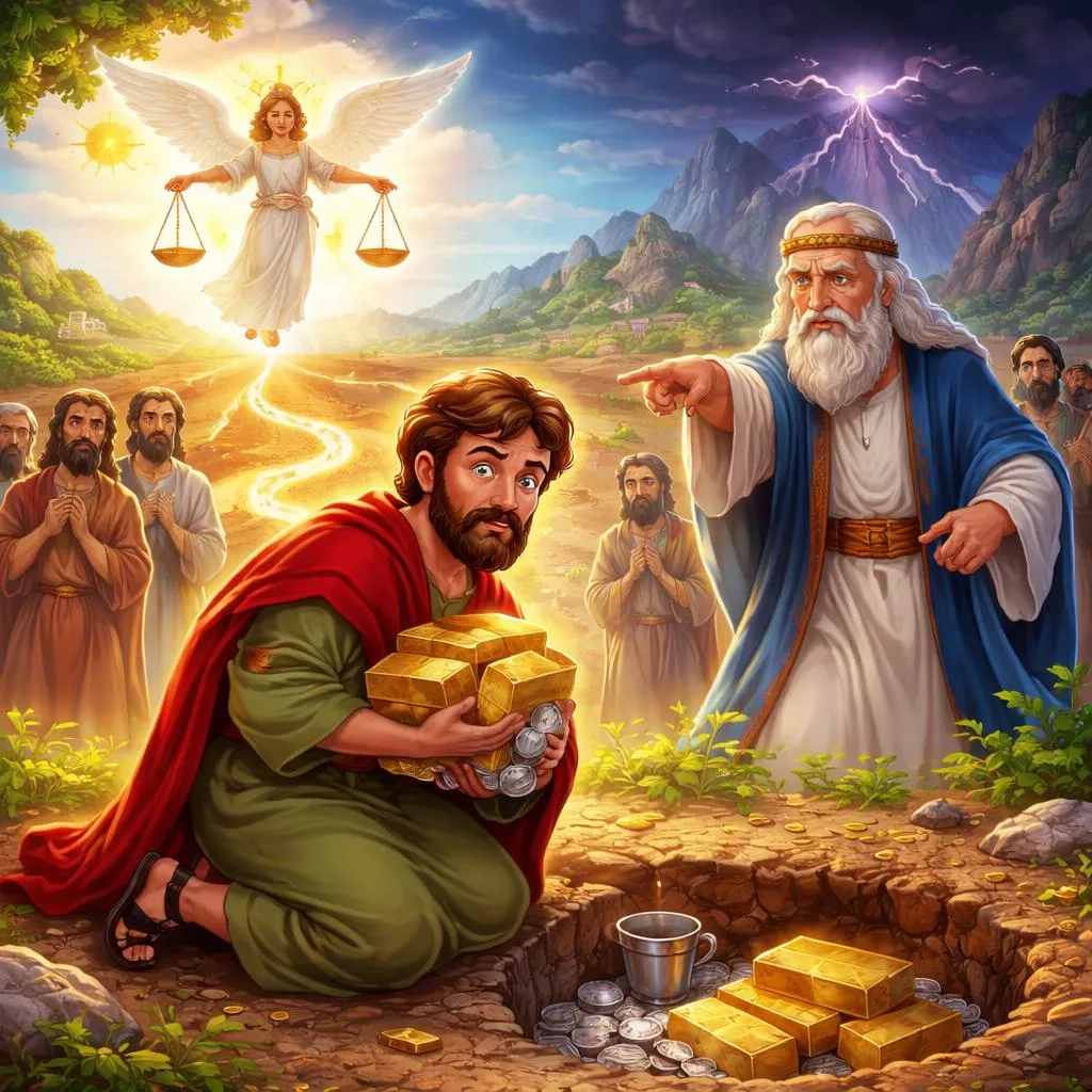 What Can a Children's Bible Story of Achan Teach Us About Honesty and Choices?