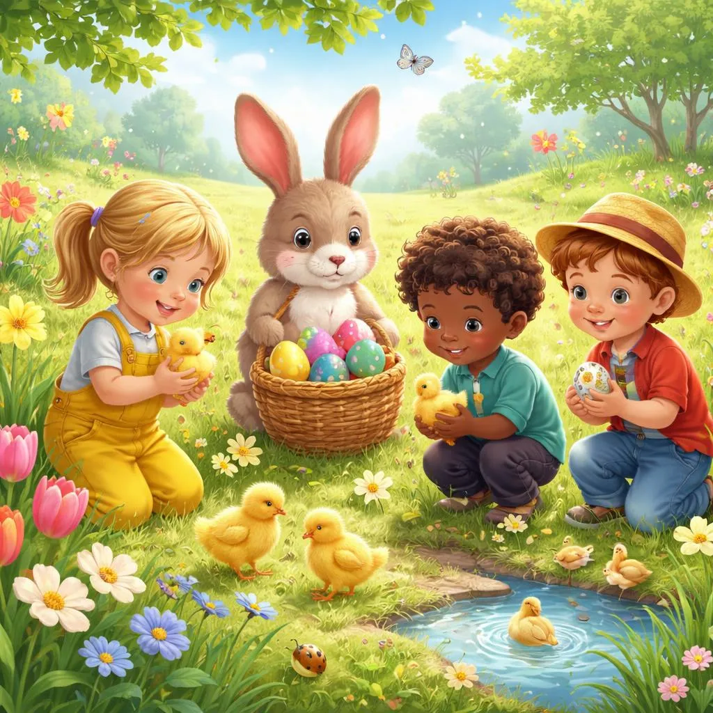 What Can a Children's Story About Easter Teach Young Learners About Spring and New Life?