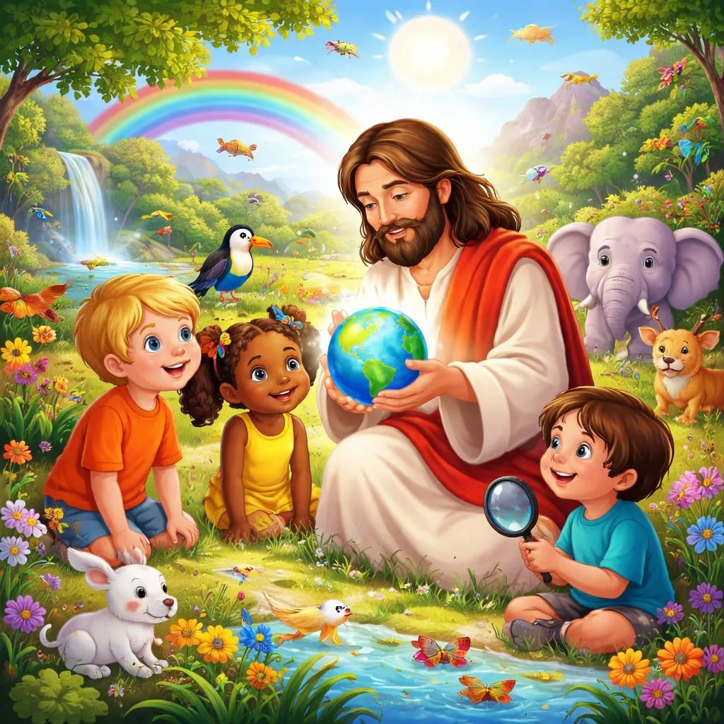 What Can a Creation Children's Bible Story Teach Young Learners About the World Around Them?