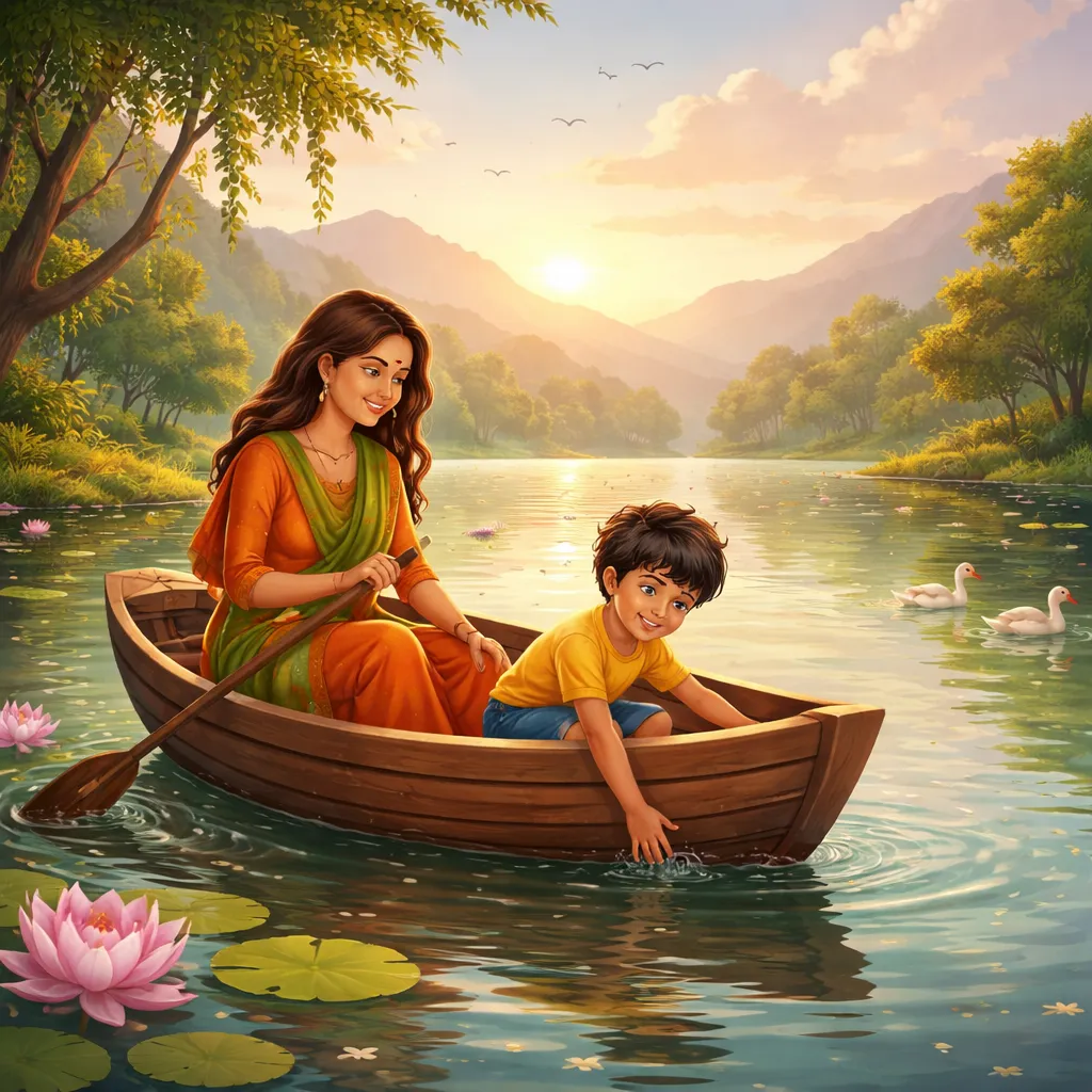 一首印地語歌曲《小船 (नाव चली)》能教您的孩子什麼關於平靜旅程的英語知識？