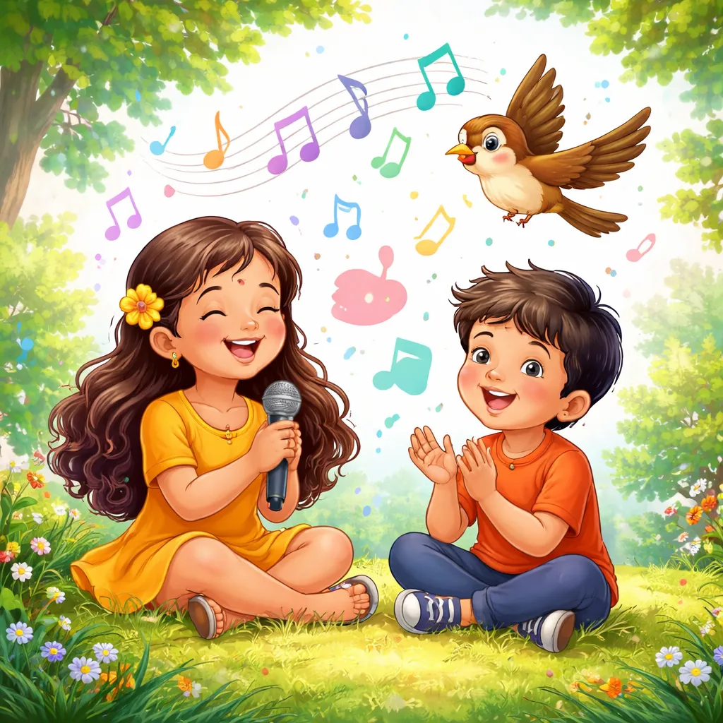 一首印地語歌曲《小麻雀 (चिड़िया बच्ची)》能教您的孩子什麼關於自由和英語發音的知識？