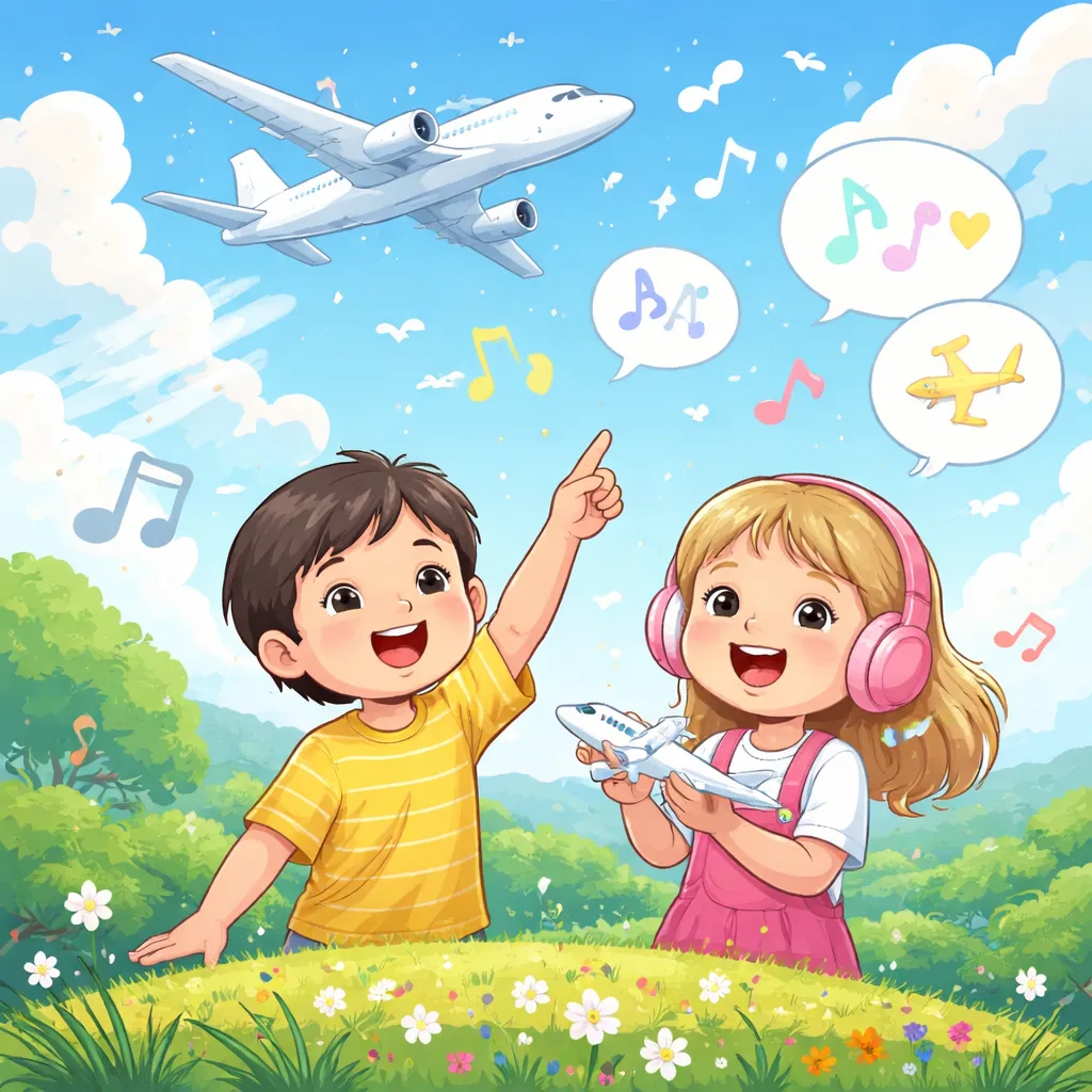 Чему может научить вашаго ребенка японская песня «Самолет (飛行機)» о полете и английских звуках?