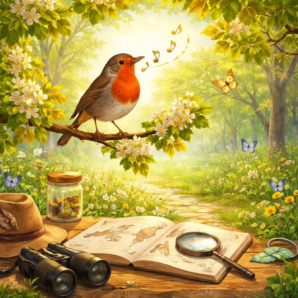 Apa yang Bisa Diceritakan oleh Nyanyian Ceria Burung Robin Saat Kita Belajar Mengenainya?