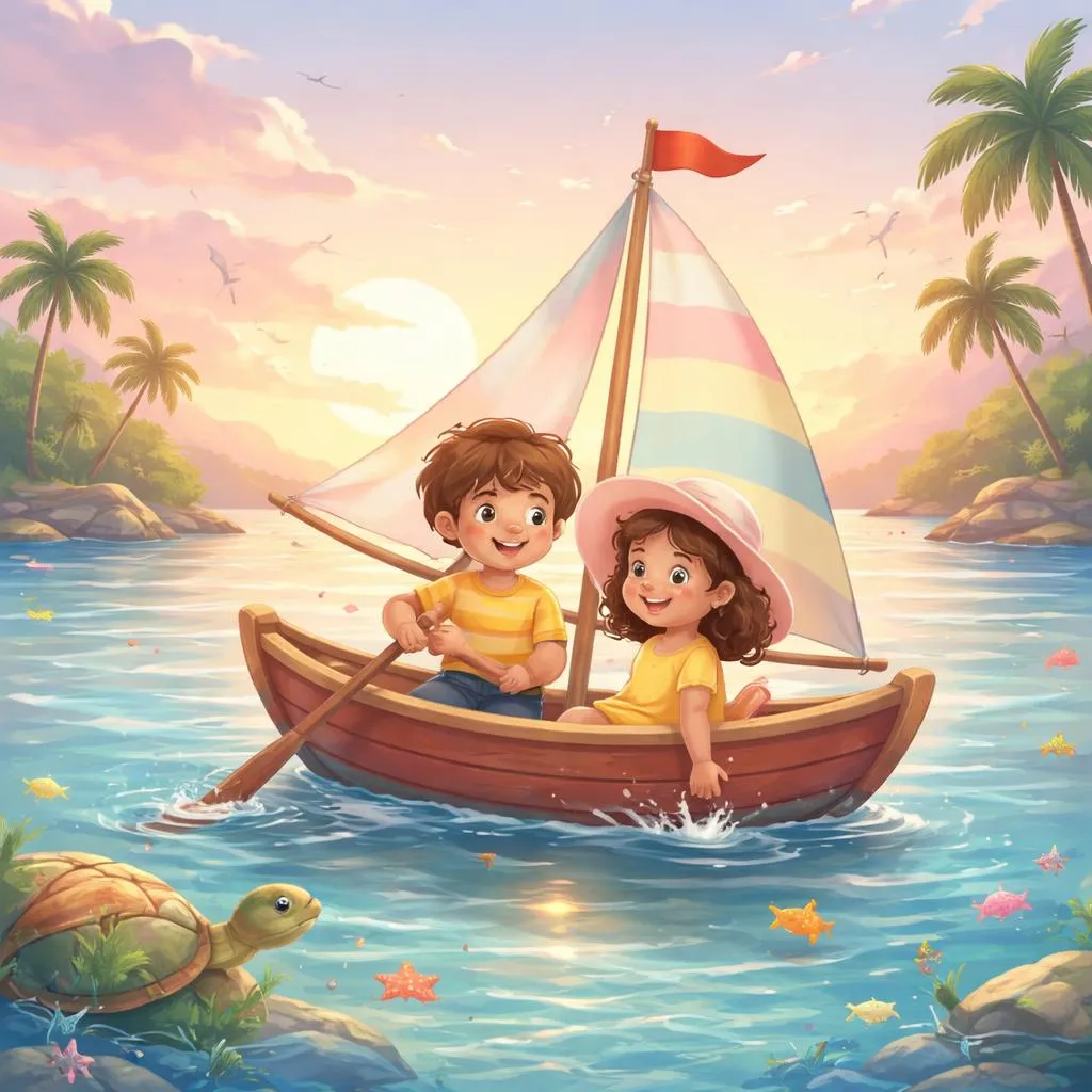 What Can an Arabic Song Like “The Little Boat (المركب الصغير)” Teach Your Child About Calm Journeys in English?