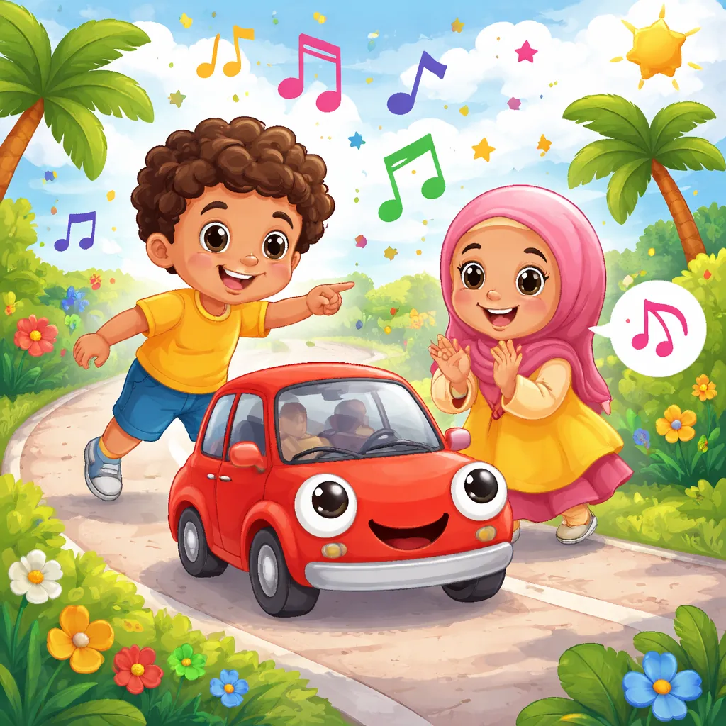 What Can an Arabic Song Like “The Little Car (السيارة الصغيرة)” Teach Your Child About Movement and English Sounds?