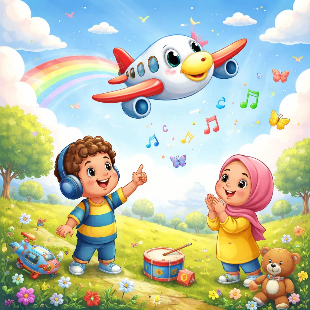 What Can an Arabic Song Like “The Little Plane (الطائرة الصغيرة)” Teach Your Child About Soaring and English Sounds?