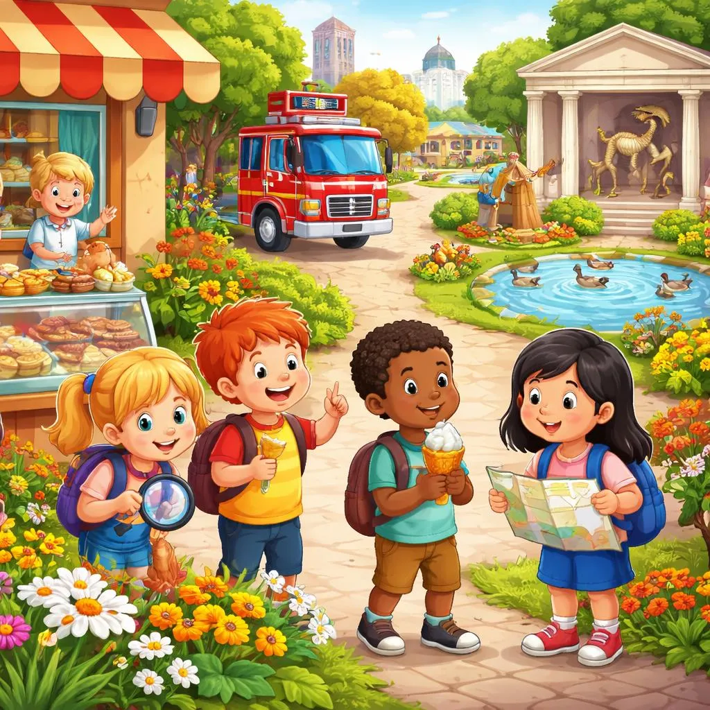 What Can Children Learn from Exploring Different Places in Towns?